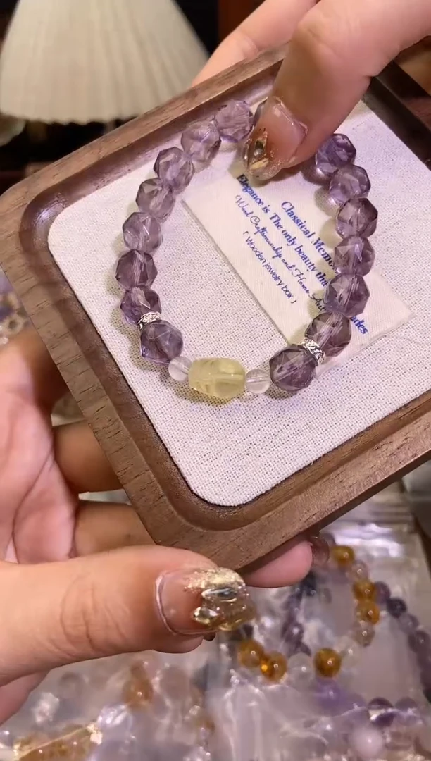 【闪购商品】紫晶手链未镶嵌407手串