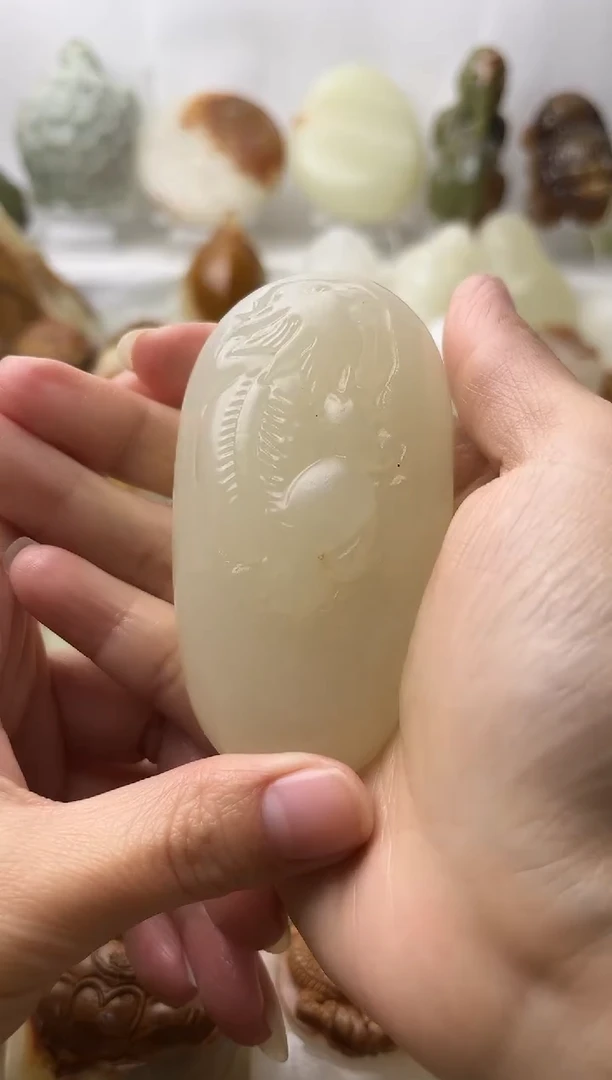 石材古青石棉纹正常不退换貔貅