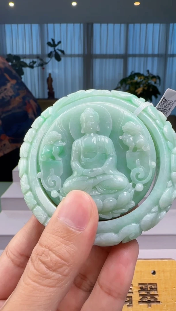 颈饰未镶嵌翡翠配底座XM@@960Q7J04890