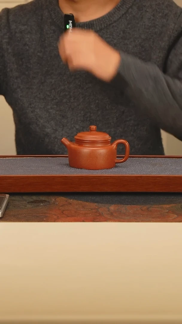 【闪购商品】紫砂茶壶红降坡德钟