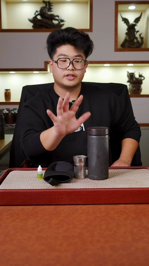 茶杯紫砂达摩