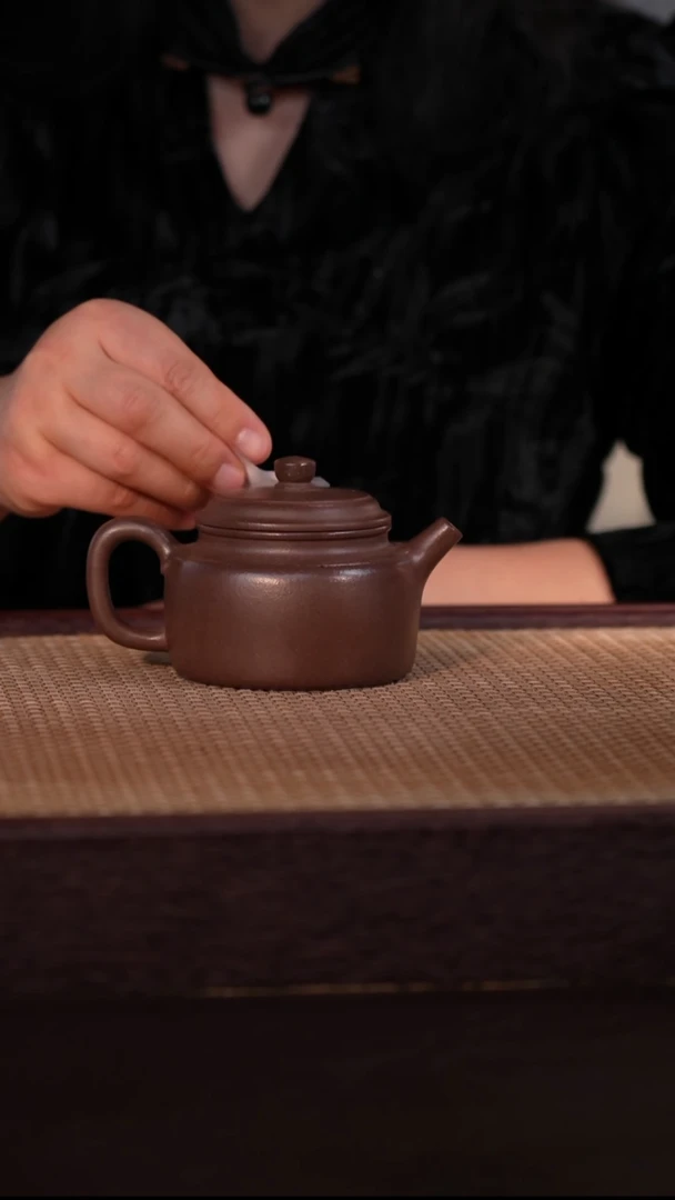茶壶紫砂青灰紫泥 190cc