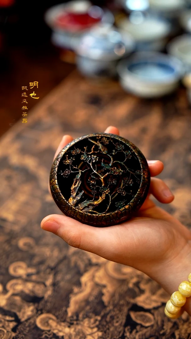 【闪购商品】1明也茶器/ 梅花香炉一个