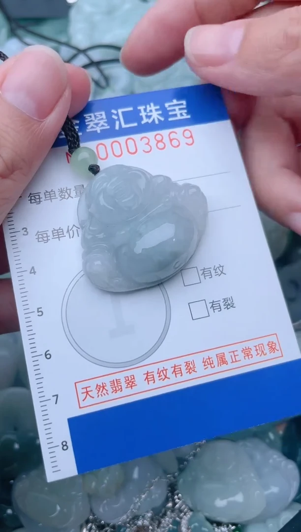颈饰未镶嵌翡翠3869