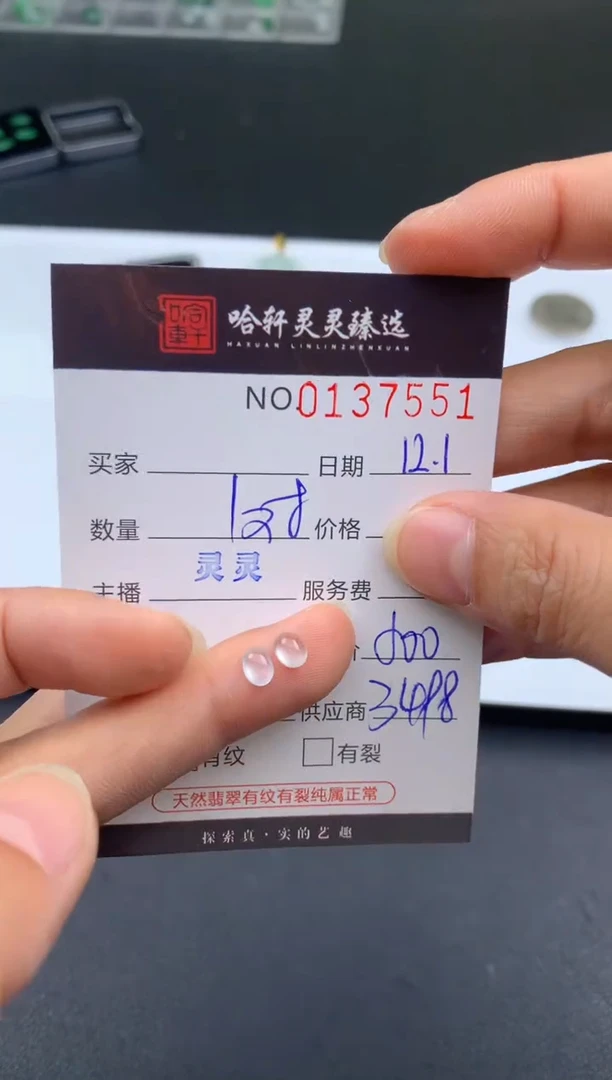 吊坠(不含链)未镶嵌翡翠 哈轩   裸石1套