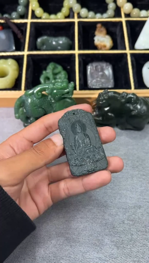 【闪购商品】和田玉青玉未镶嵌青玉