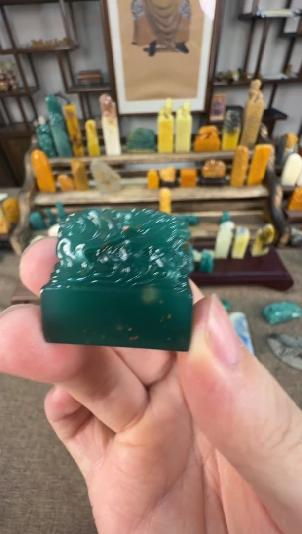 【闪购商品】青田石印石编号编号A778