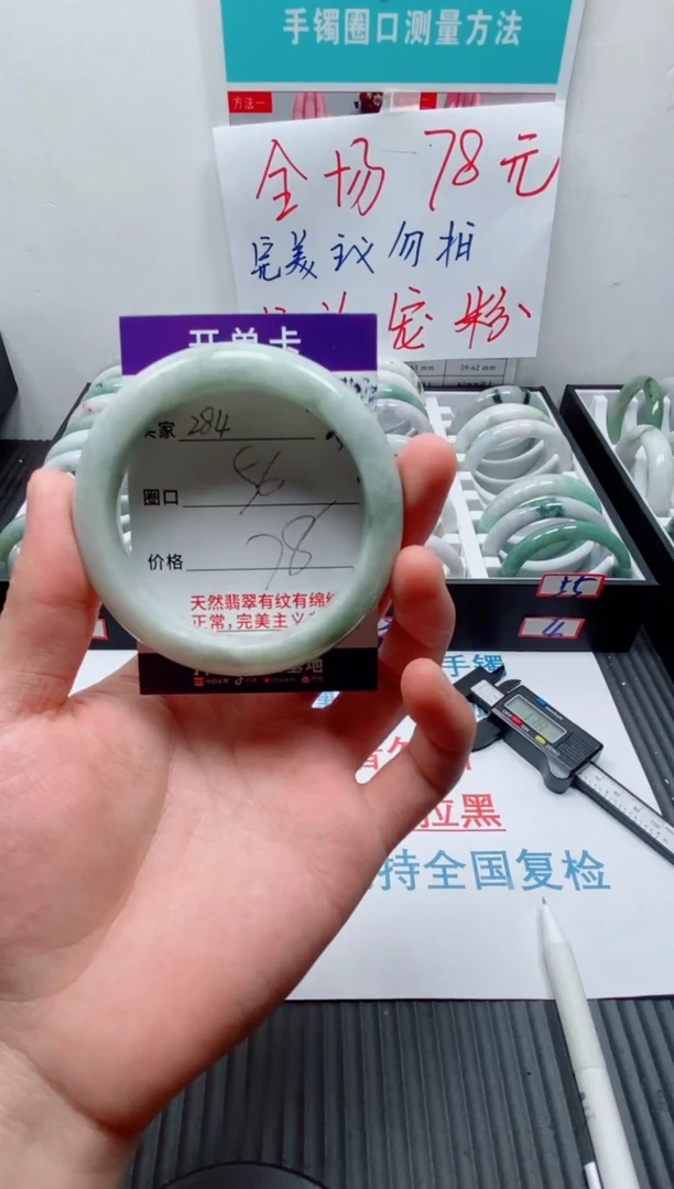 未镶嵌手镯翡翠284