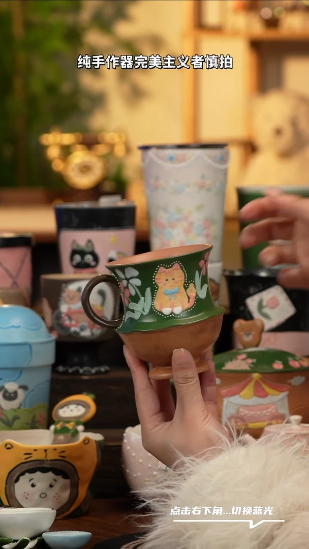 瓷片A144景德镇原创手工陶瓷