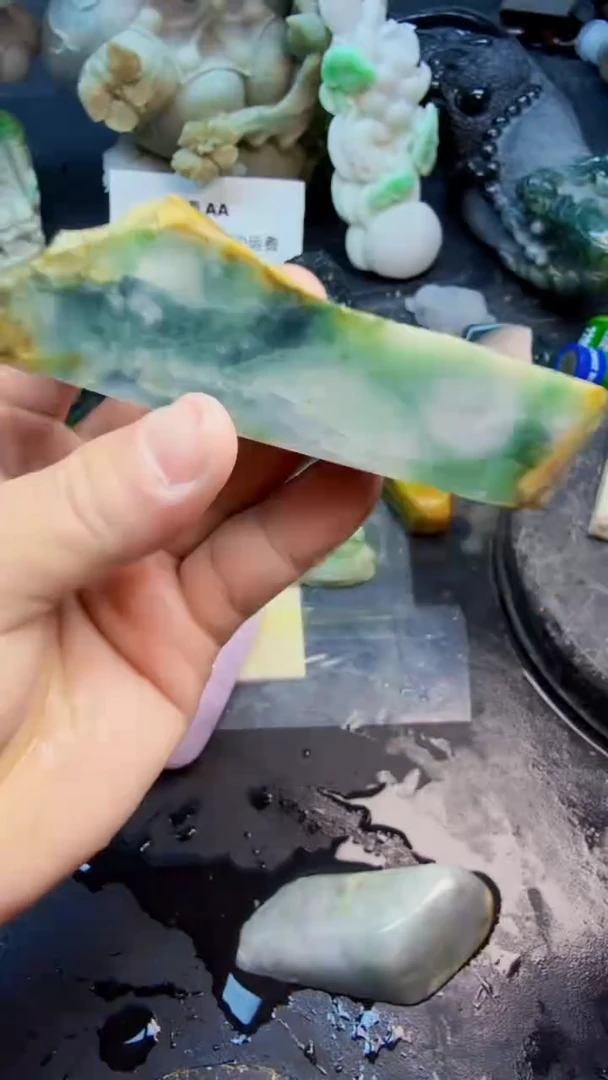 翡翠挂件未镶嵌天然翡翠117