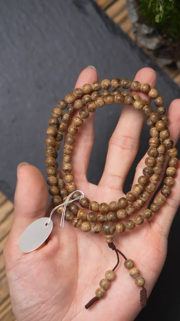 沉香手串L1109-12正区文莱黑棋软丝0.65/10g