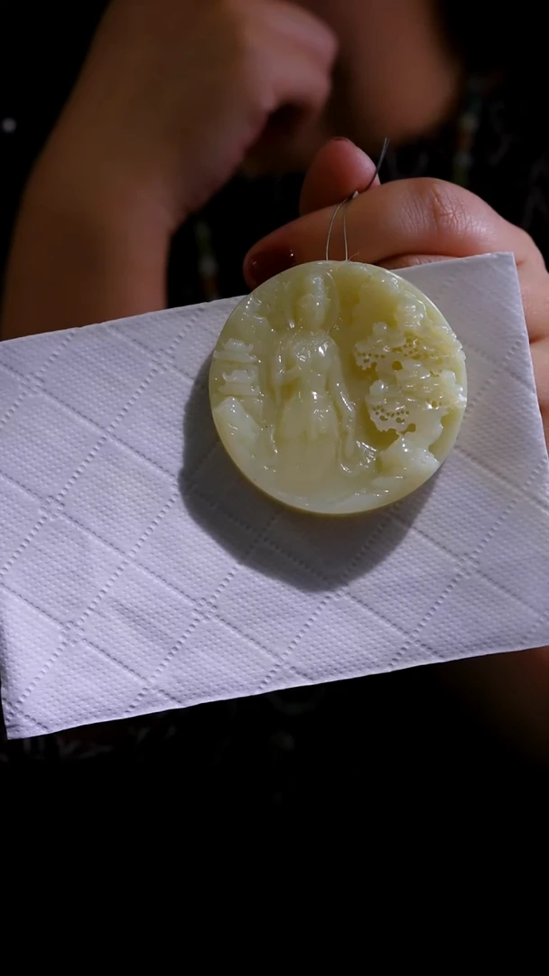 吊坠(不含链)未镶嵌和田玉JJD1206041多样性发一