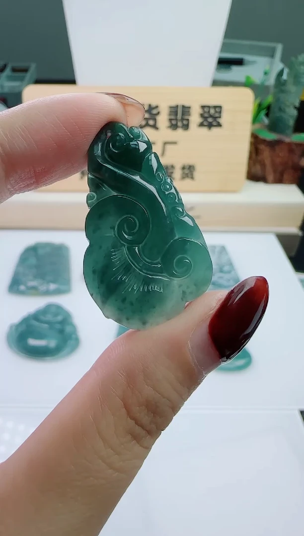 颈饰未镶嵌翡翠多样性随机发其一