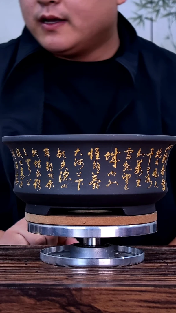 紫砂花盆紫砂花盆内口17-7