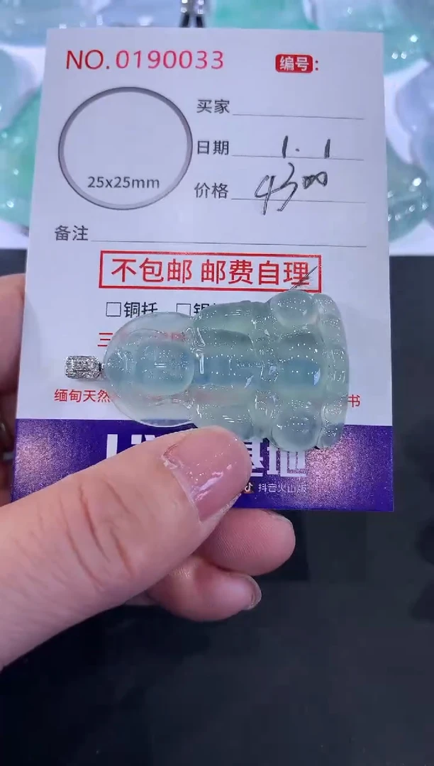颈饰未镶嵌翡翠杨**意！