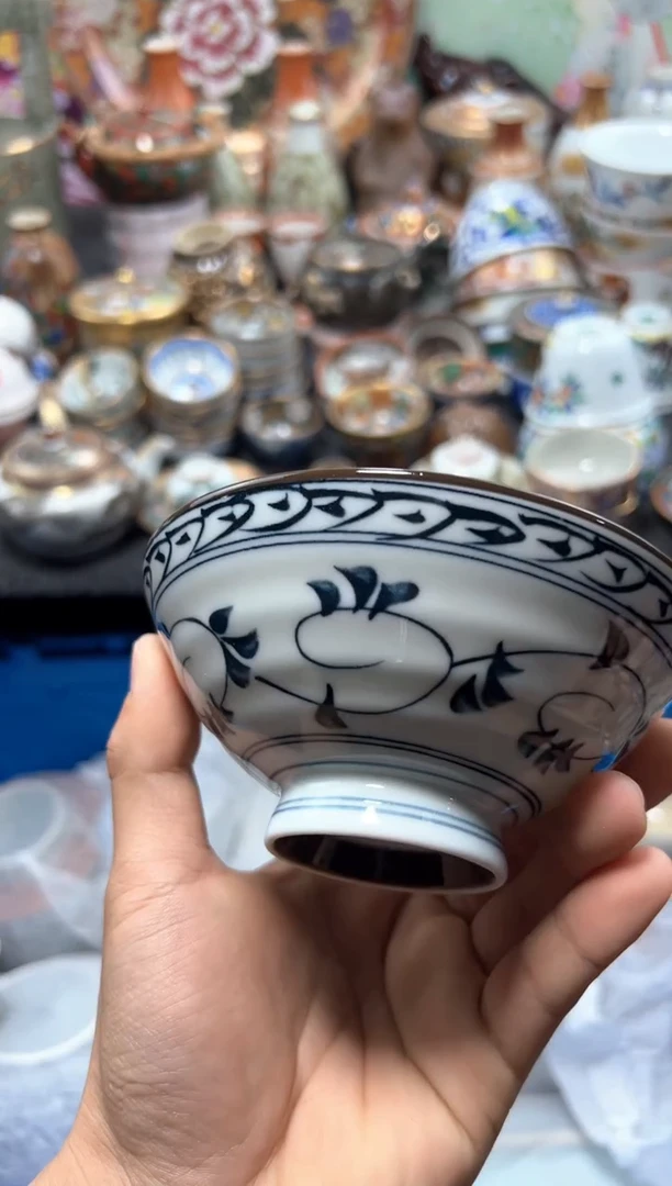 瓷片夏目海外回流瓷器中古品。137