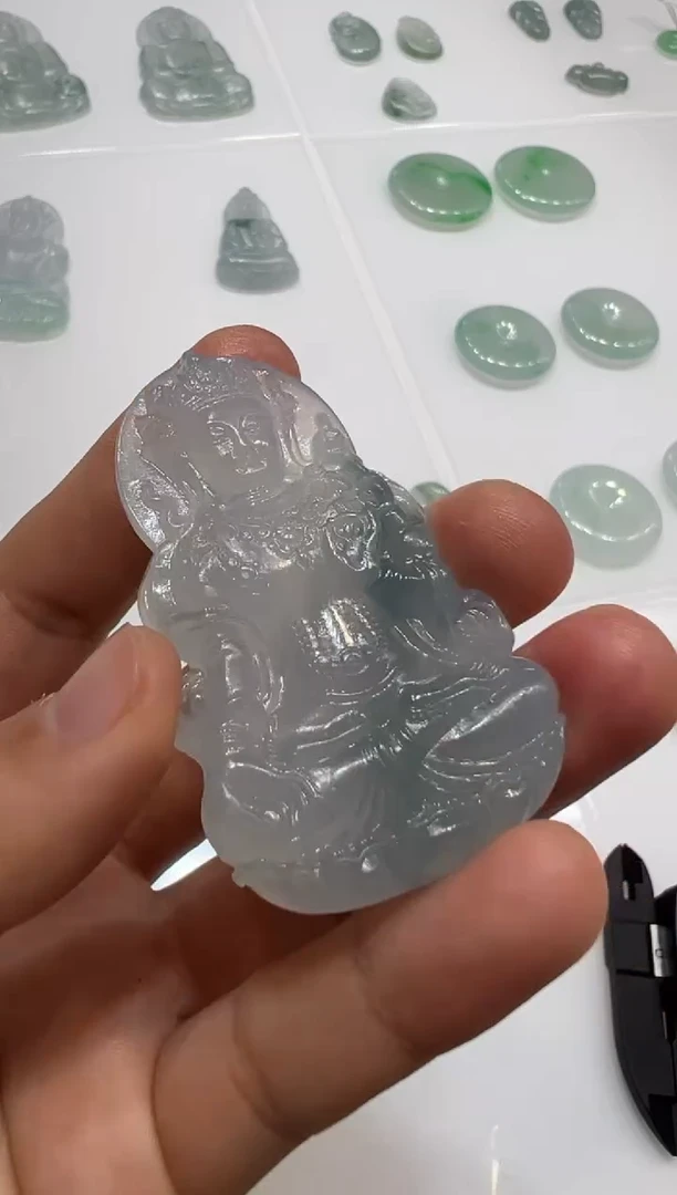 【闪购商品】定制翡翠未镶嵌度母