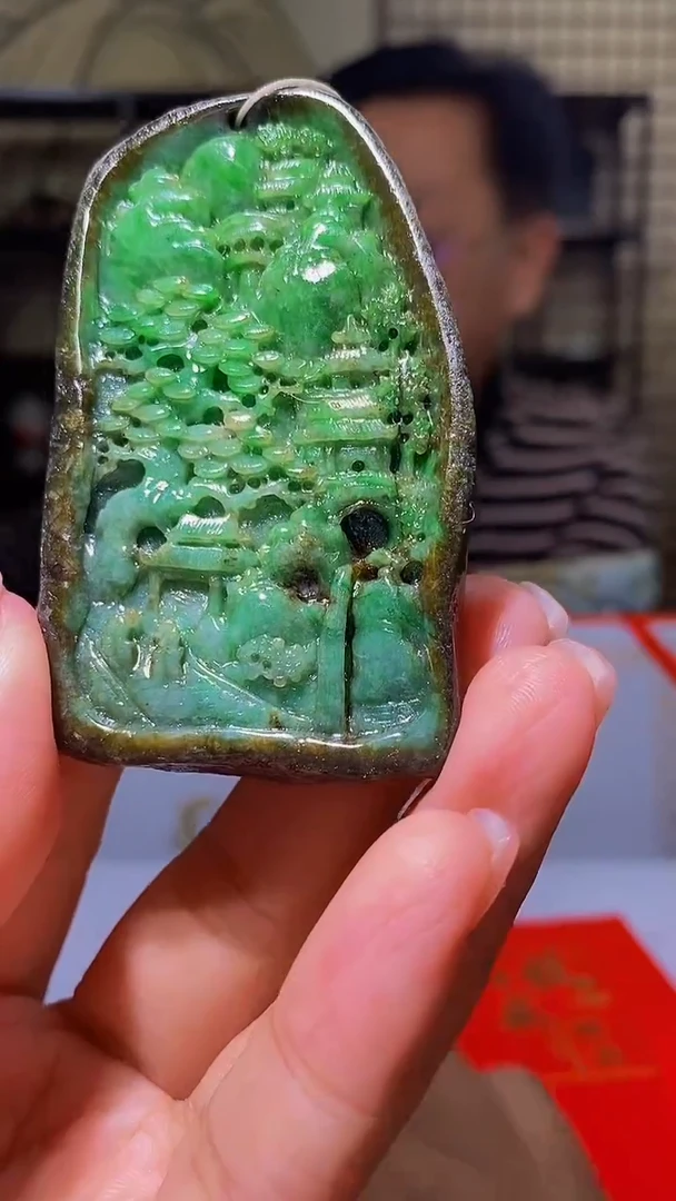 未镶嵌定制翡翠DD翡翠毛货HZ-38