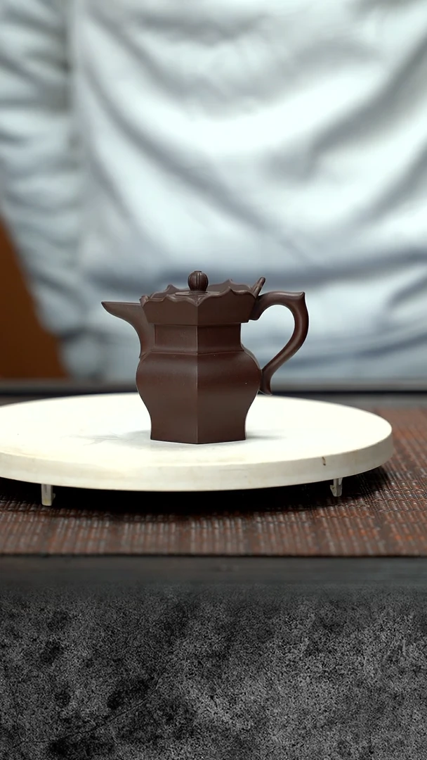 【闪购商品】紫砂茶壶高僧帽 紫砂YJJ