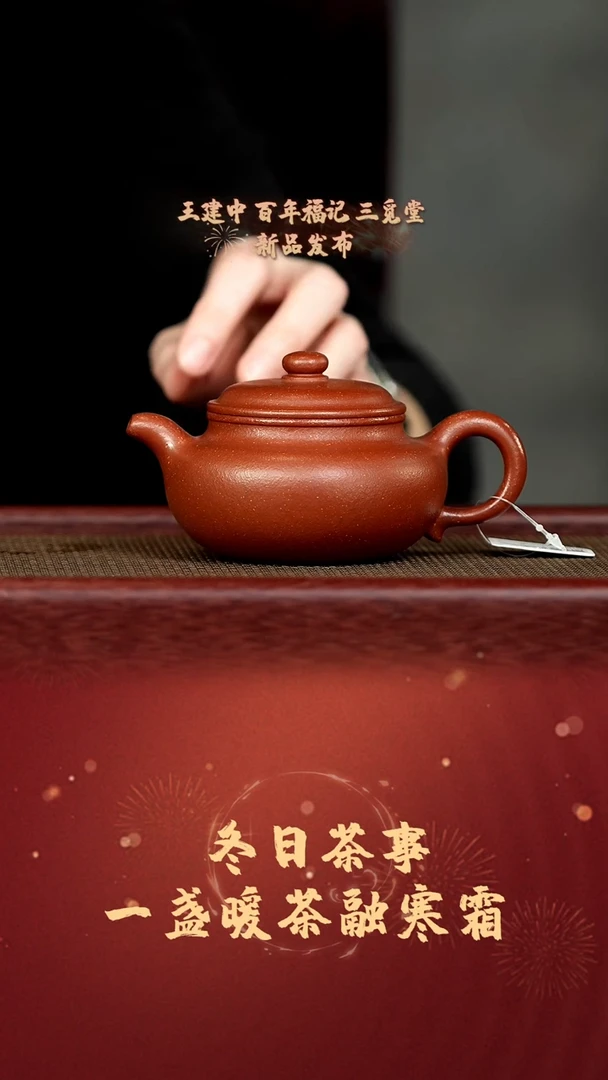 茶壶紫砂 仿古 周乾 金降坡 204cc 家用紫砂壶