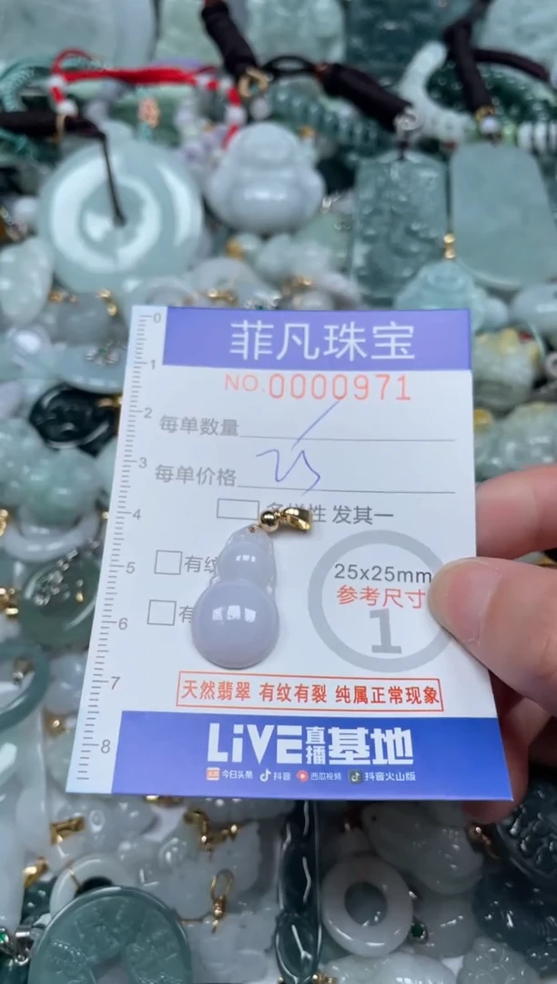 【闪购商品】翡翠颈饰未镶嵌00..0971