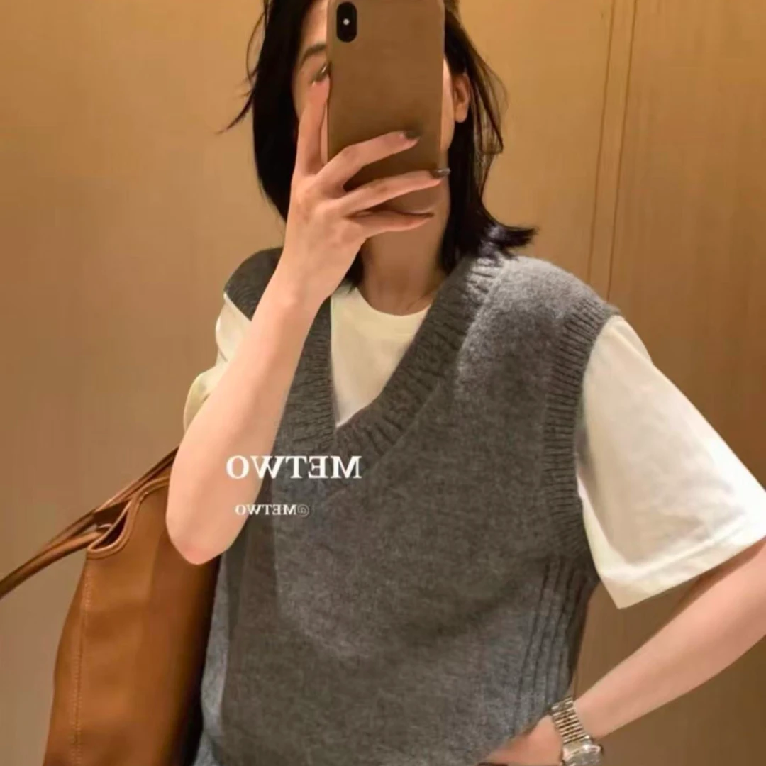 <851-900>秋款针织马甲