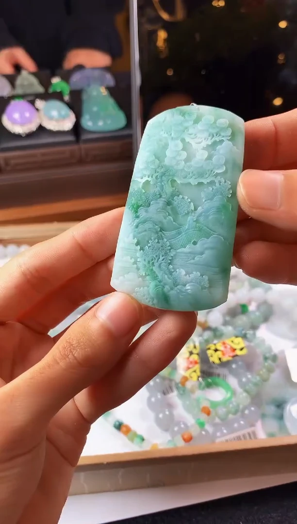 未镶嵌定制翡翠S毛货不退不换