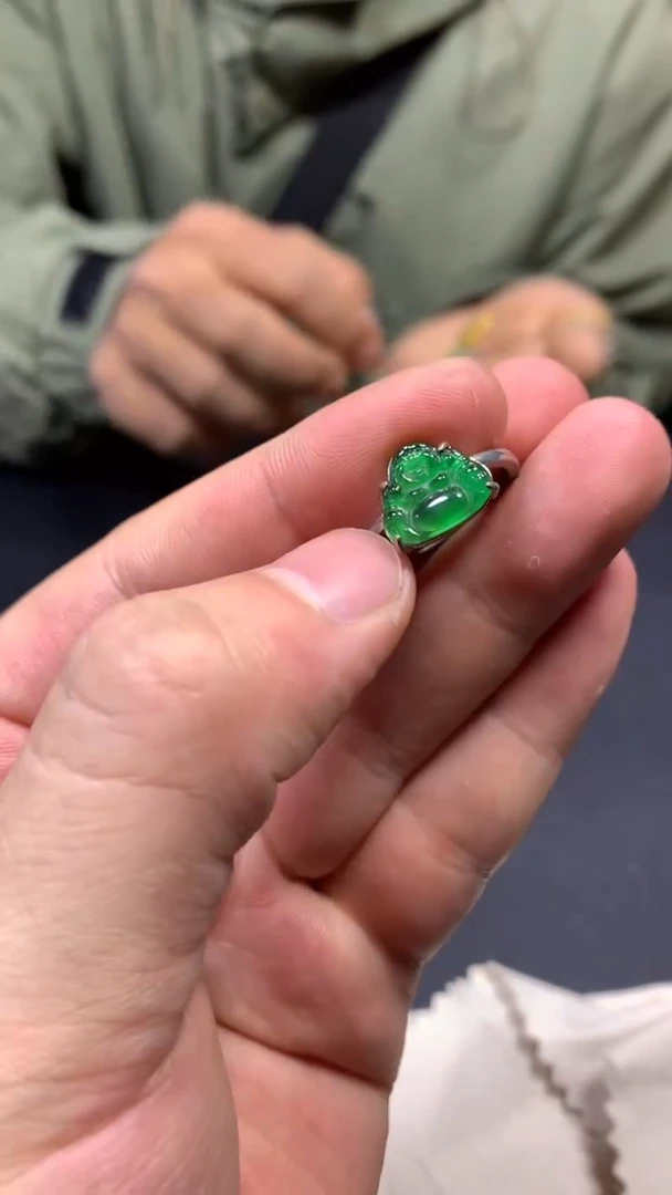 【闪购商品】翡翠戒指未镶嵌0833706202/多样性发一