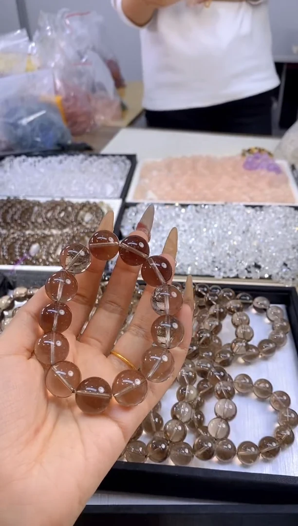 【闪购商品】水晶手串未镶嵌040/多样性发其一/卡16