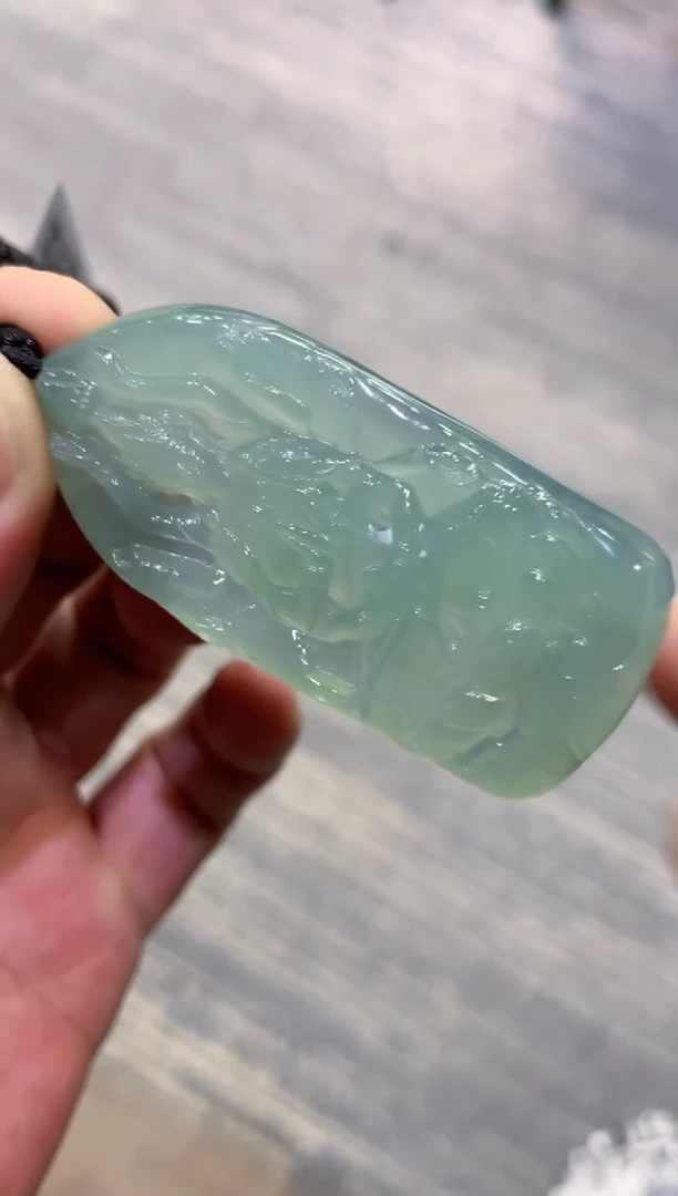 颈饰未镶嵌翡翠天然A货翡翠