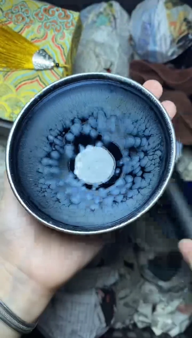 茶盏金奖油滴  盏三疯建盏茶器
