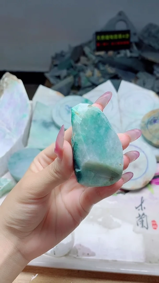 裸石翡翠天然缅甸翡翠A货