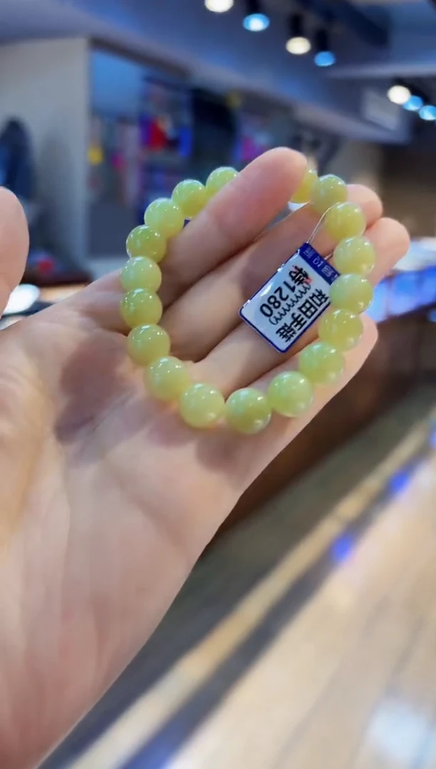 颈饰未镶嵌和田玉手链10