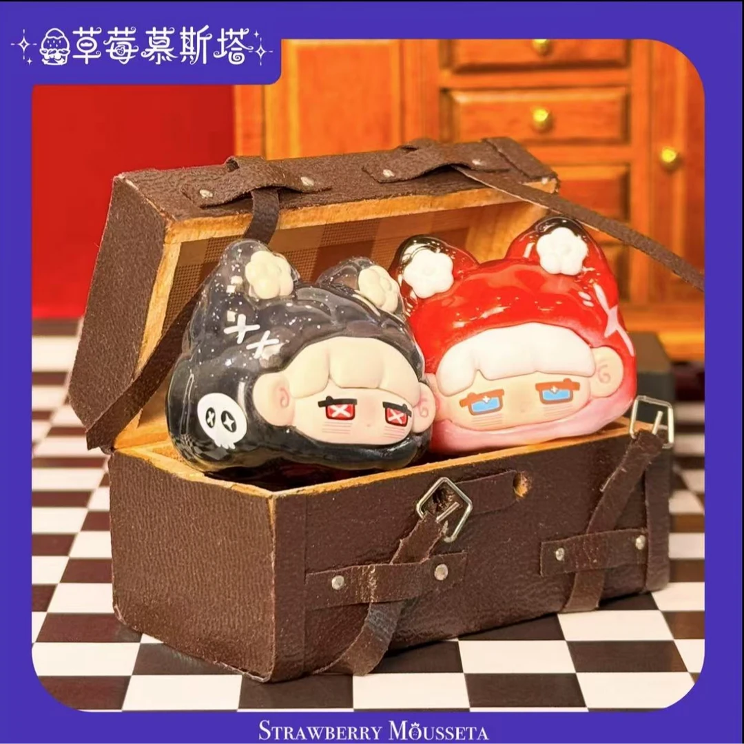 （代拆）mikka白日梦草莓慕斯塔幽灵过家家系列盲盒萌粒