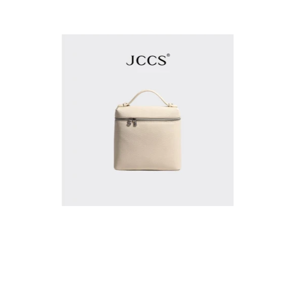 『高端玩家』J-2530-米白新款休闲百搭经典腋下斜跨女包