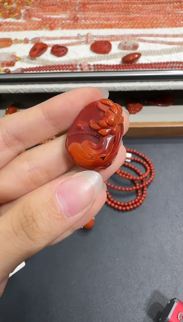 未镶嵌吊坠南红玛瑙X1108-466-146