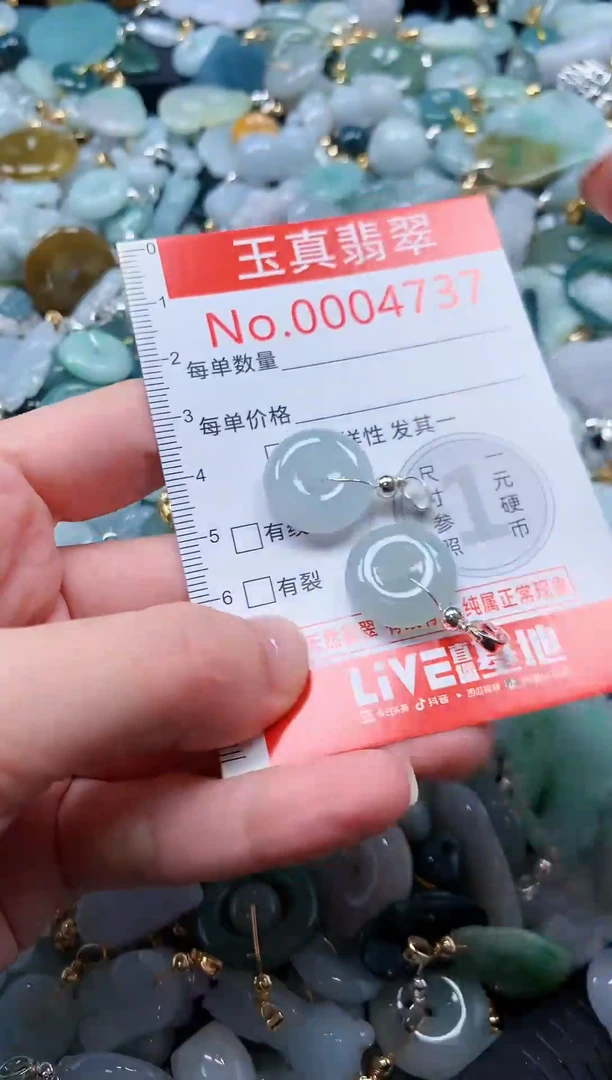 翡翠未镶嵌吊坠(不含链)4737
