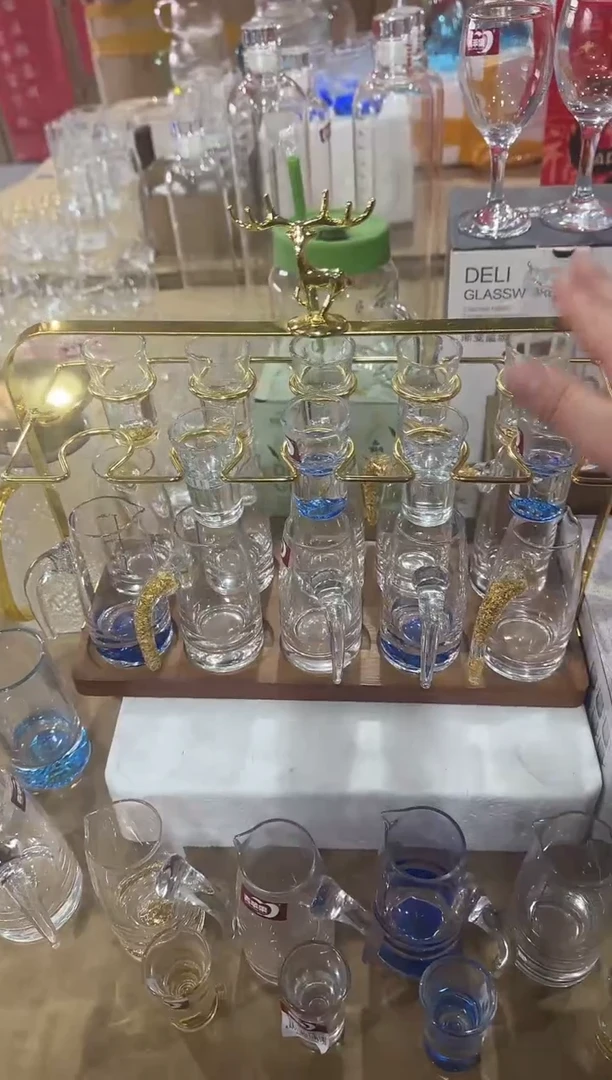 【闪购商品】玻璃无盖款青苹果闪购价蓝山款10+10+杯架