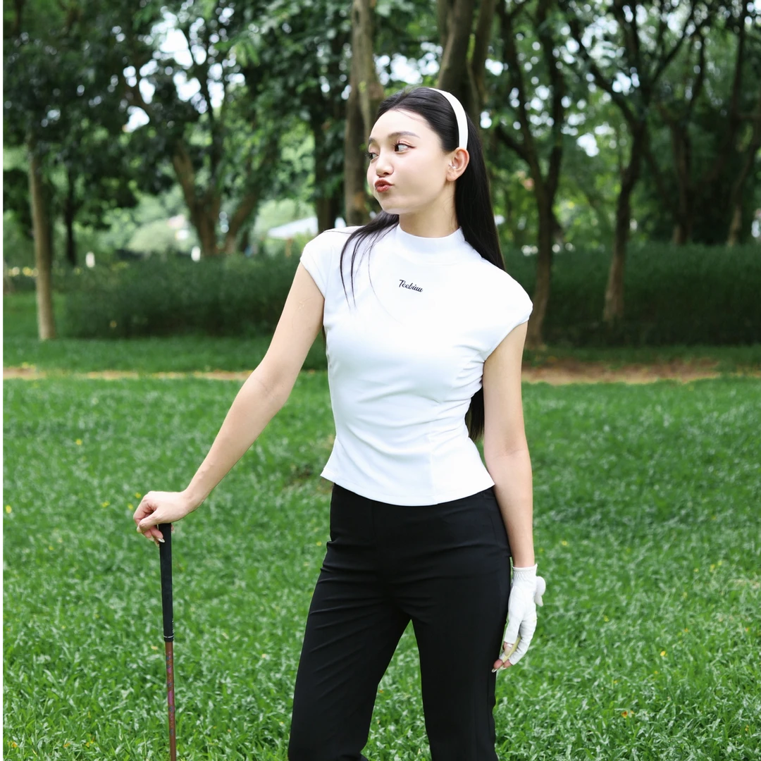 TeebiuuGolf【“小腰精”显瘦高尔夫球衫】修身高尔夫打底球衫女款