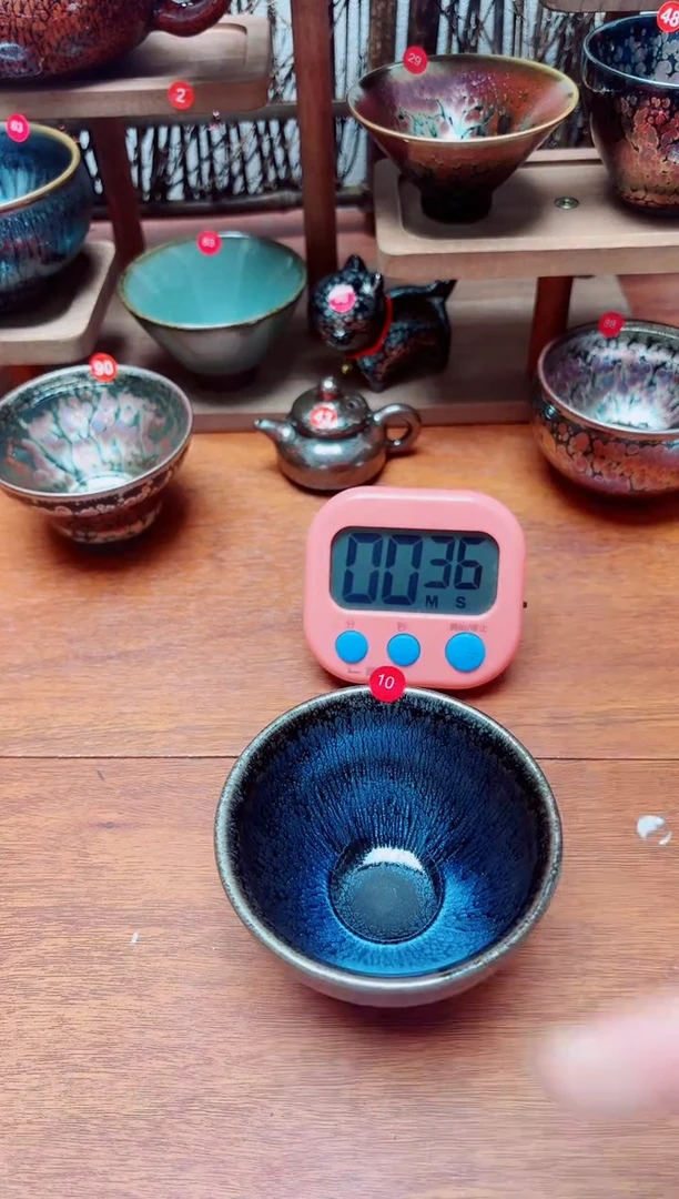 茶盏子*10号建盏工匠茶器