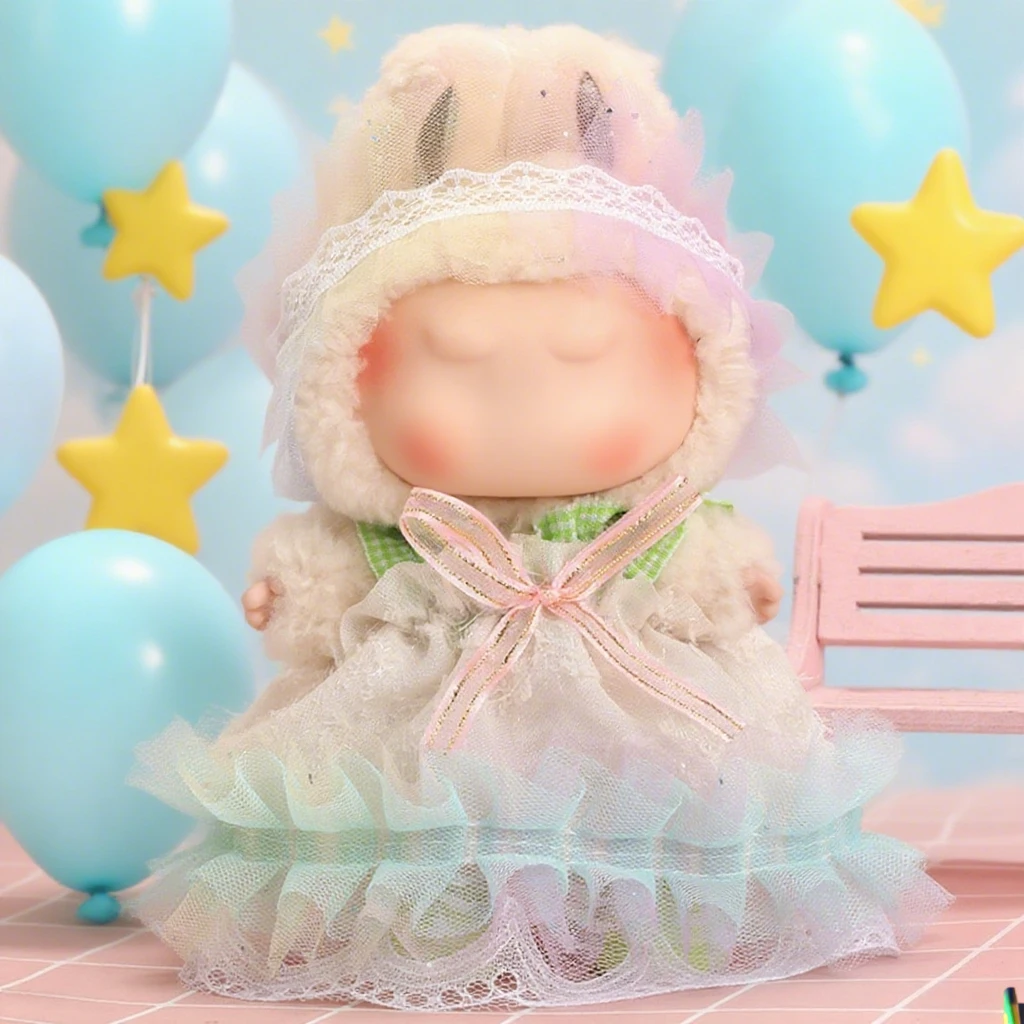 （仅衣服）娃衣一二三代17厘米连衣裙子坐坐派对发可爱娃衣