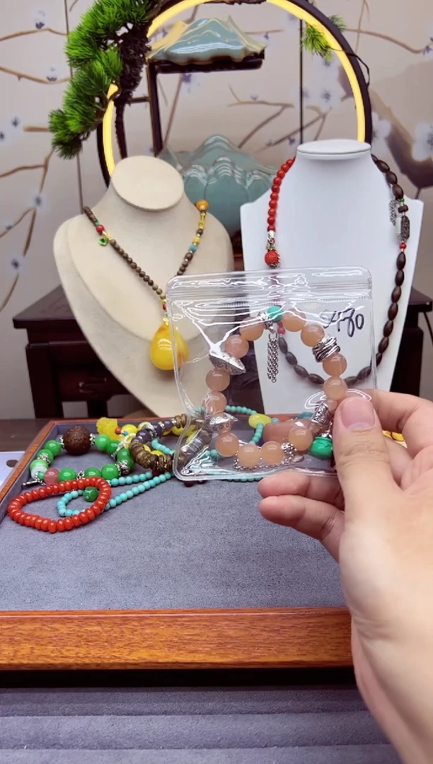 【闪购商品】和田玉（糖玉）颈饰银S925镶嵌s480