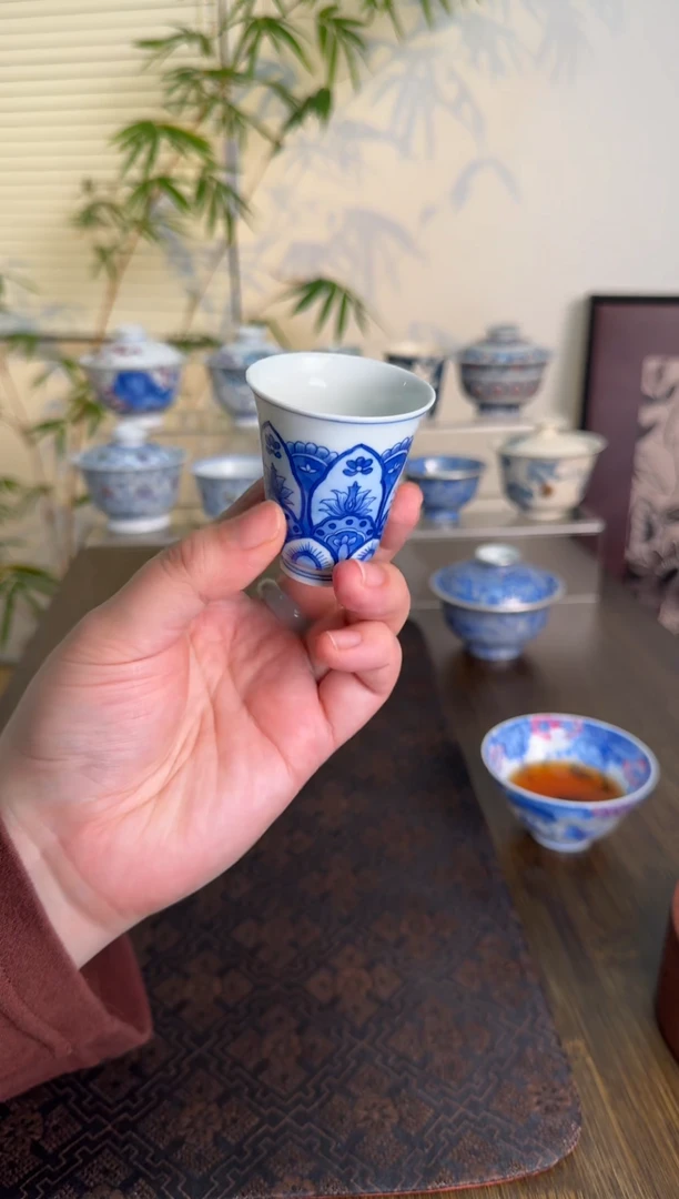 【闪购商品】景德镇手绘茶杯茶杯