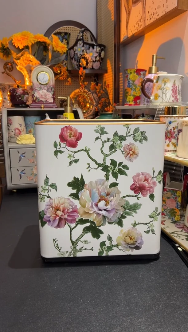 外贸陶瓷家居百货-垃圾桶