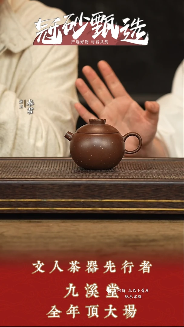 九溪堂壶紫砂茶壶s27
