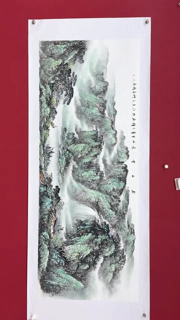 国画国画绘画山水花鸟