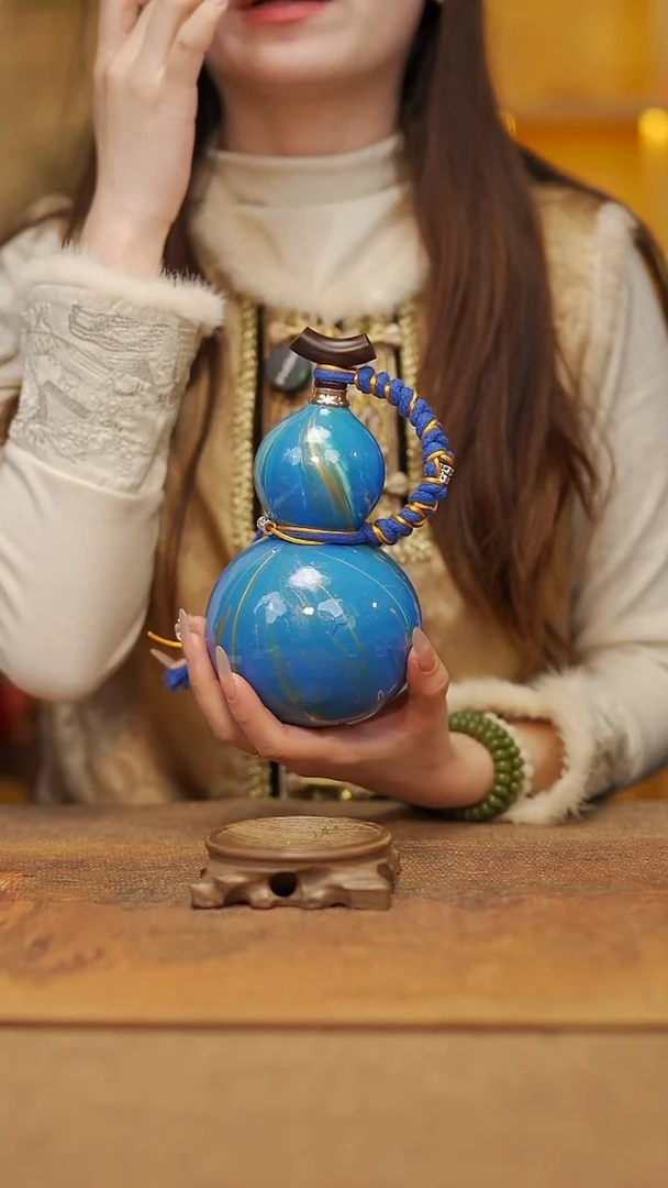 【闪购商品】377宴禾堂漆艺酒葫芦128