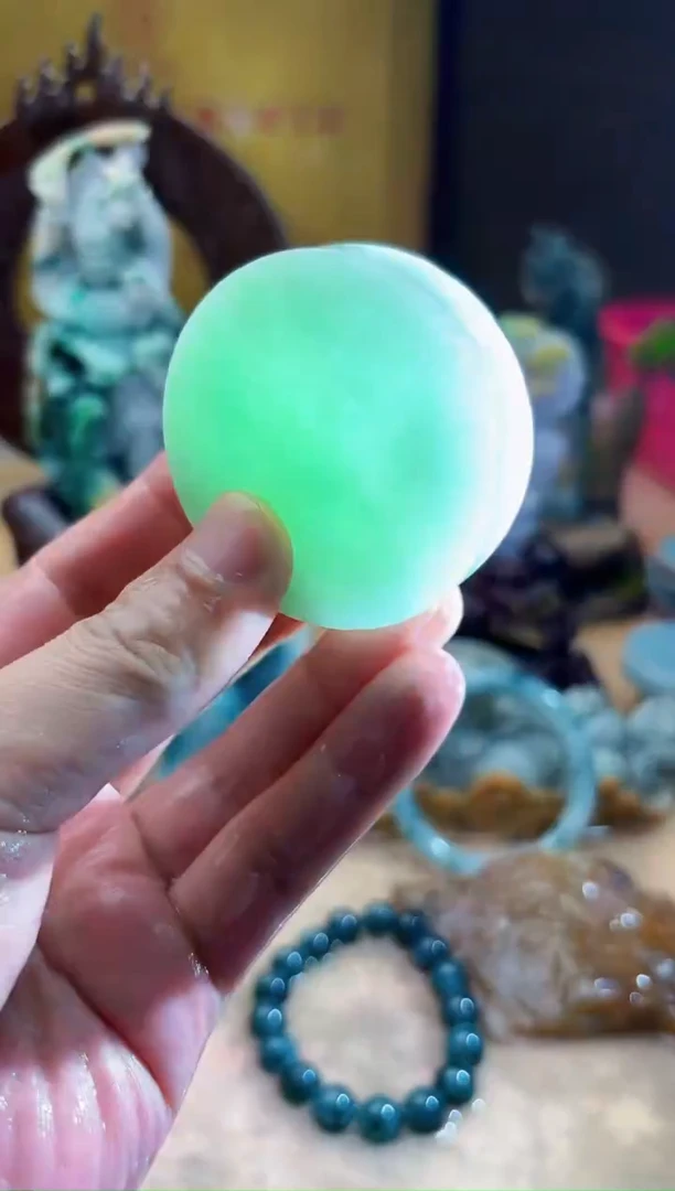 未镶嵌挂件翡翠A货张麦6046