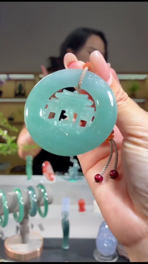 吊坠(不含链)未镶嵌翡翠鱼