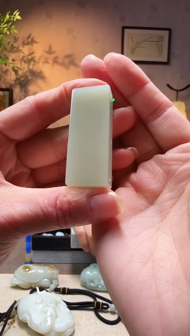 颈饰未镶嵌和田玉345